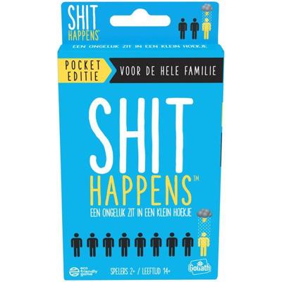 Shit happens familie pocket editie kaartspel