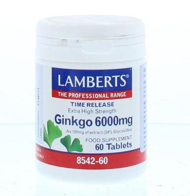Lamberts Ginkgo 6000mg Time Release Tabletten Lamberts Ginkgo 6000mg Time Release Tabletten