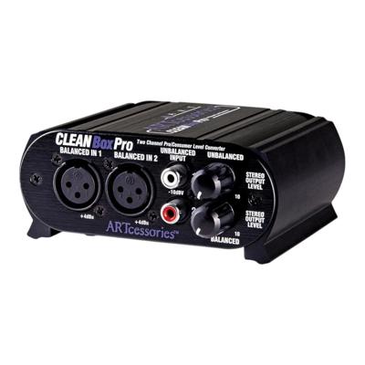 ART CleanBox Pro 2-kanaals niveau converter