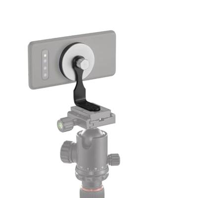 Hama Driepoot Mobiele Telefoonhouder Puck Magnetisch Universeel Zwart/Metallic