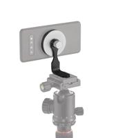 Hama Driepoot Mobiele Telefoonhouder Puck Magnetisch Universeel Zwart/Metallic - thumbnail