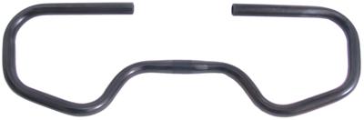 Vlinderstuur Kalloy city / trekking aluminium 25,4x595 mm - zwart