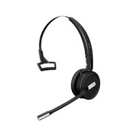 EPOS Headset On Ear headset DECT Mono Zwart Noise Cancelling Microfoon uitschakelbaar (mute) Telefoon - thumbnail