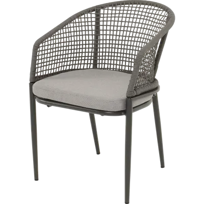 Tuinstoel kioto grijs Tuinstoel kioto grijs