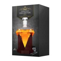 Diamant Whiskey Karaf 850ml - incl ijstang, cooling stones en trechter - thumbnail