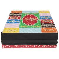 Wandplanken 3 pcs Multikleur 100 x 20 x 6 cm Massief mangohout - thumbnail