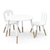 Set met kindertafel en stoelen Demeyere Wit - thumbnail