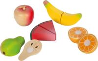 Houten Fruit- en groenteset - snijdbaar met klittenband - thumbnail
