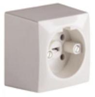 Perilex stopcontact opbouw 16A voor het aansluiten van o.a. kookplaten, fornuizen - thumbnail