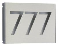 Albert Huisnummer lampHousel L met schemersensor - 696013 - thumbnail