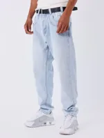 Project x Paris Slim Denim Jeans Heren Lichtblauw - Maat XXL - Kleur: Lichtblauw | Soccerfanshop - thumbnail