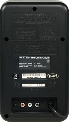 Behringer MS16 Actieve studiomonitor set (2 stuks)