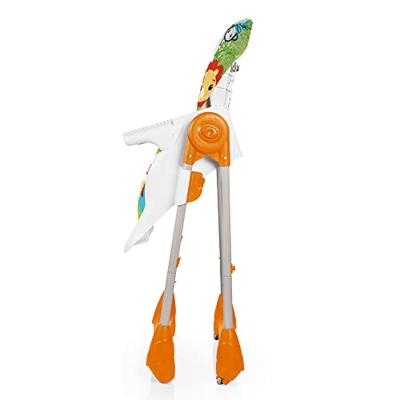 Dolu fisher price deluxe kinderstoel 105x57x87 cm wit/oranje