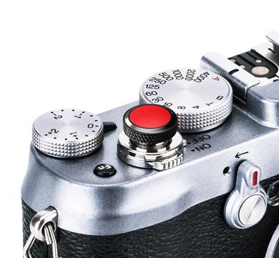 JJC Deluxe Soft Release Button SRB BK Rood