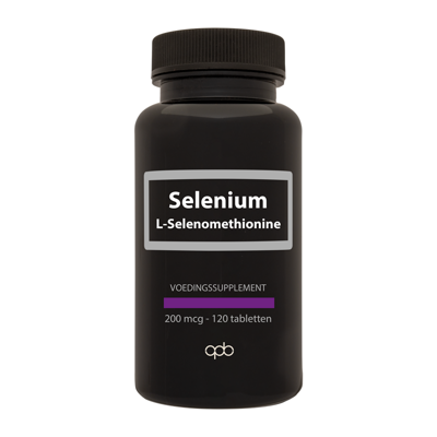 APB Holland Selenium - L-Selenomethionine 200mcg 120 Tabletten APB Holland Selenium - L-Selenomethionine 200mcg 120 Tabletten