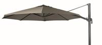 Tierra Outdoor Zweefparasol Durasol Ø350cm Charcoal - thumbnail
