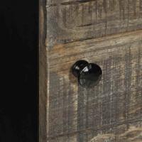 Hoge kast 40x33x110 cm massief mangohout - thumbnail