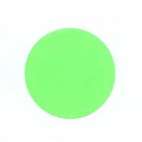 Etiket 35 mm rond fluor groen 1000 rol - thumbnail