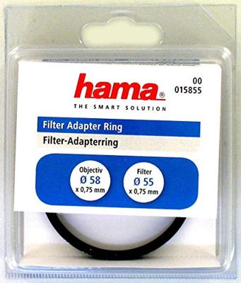 Hama Filteradapterring 58/55 Hama Filteradapterring 58/55