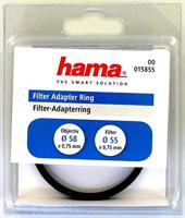 Hama Filteradapterring 58/55 - thumbnail