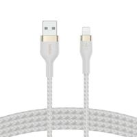 Kabel USB naar Lightning Belkin CAA010BT2MWH Wit 2 m - thumbnail