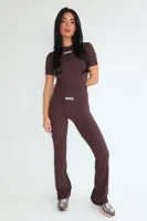 Unique The Label Nena Pants Dames Bruin - Maat S - Kleur: Bruin | Soccerfanshop - thumbnail