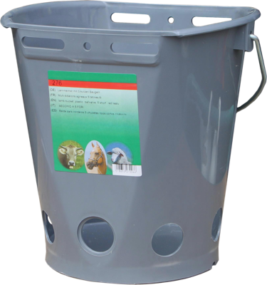 Lammerenemmer 5 speens afgeplat compleet