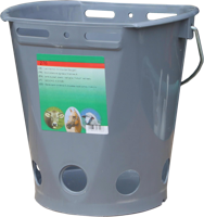 Lammerenemmer 5 speens afgeplat compleet - thumbnail