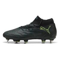 PUMA Future 8 Ultimate IJzeren-Nop Voetbalschoenen (SG) Zwart Donkergroen Lichtgroen - thumbnail