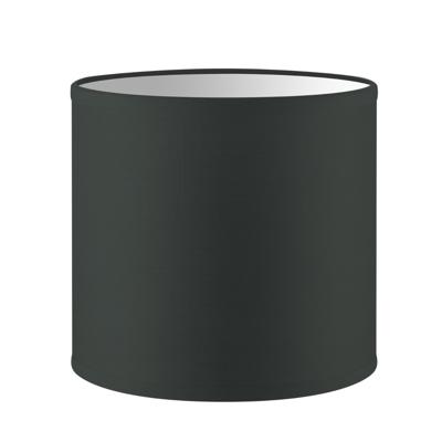 Lampenkap Bling, cilinder, 16/16/15cm, gemaakt van stof, Antraciet, Moderne stoffen Lampenkap voor E27 lamphouder, RoHS getest, voor wandlamp, tafellamp en hanglamp Lampenkap Bling, cilinder, 16/16/15cm, gemaakt van stof, Antraciet, Moderne stoffen Lampenkap voor E27 lamphouder, RoHS getest, voor wandlamp, tafellamp en hanglamp