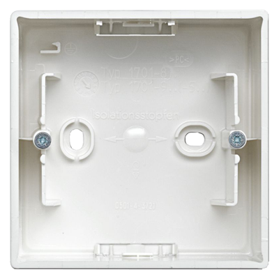 Busch-Jaeger Balance Opbouwraam | 1-voudig | Polarwit - 66.054.32