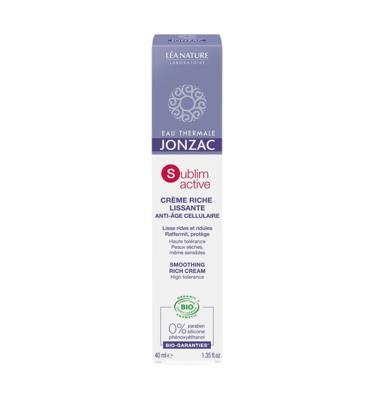 Jonzac Sublimactive Crème Rijk Jeudigheid 40ml