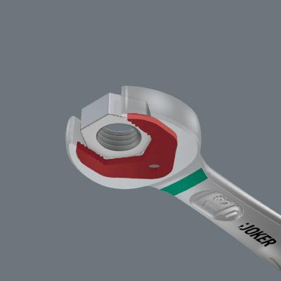 Wera 05020013001 Joker Steek-ringratelsleutelset 11-delig Sleutelbreedte (metrisch) 8 - 19 mm