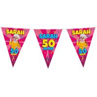 Paperdreams party vlag - sarah cartoon - thumbnail