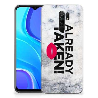 Xiaomi Redmi 9 | Siliconen hoesje | met naam Already Taken White