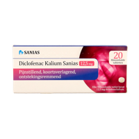 Diclofenac kalium 12.5mg 20 Tabletten - thumbnail