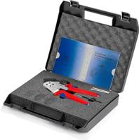 Knipex Vierdoornkrimptang voor gedraaide contacten verchroomd 180 mm - 975263 - thumbnail