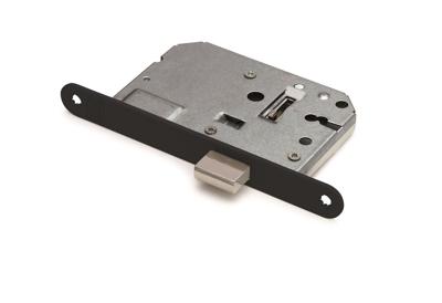 Dulimex Woningbouw klavier kastslot zwart 55 mm