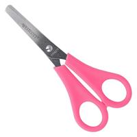 Basic Westcott kinderschaar ronde punt roze - thumbnail
