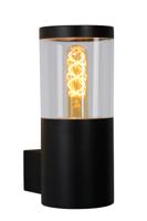 Lucide FEDOR - Wandlamp Binnen/Buiten - 1xE27 - IP44 - Zwart - thumbnail
