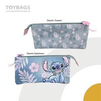 Pennenetui met 3 vakken Stitch Multicolour 8 x 22 x 8 cm - thumbnail