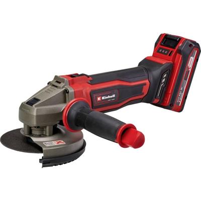 Einhell TE-AG 18/125-2 Li (1x4,0 Ah) 4431190 Haakse accuslijper 125 mm Incl. accu, Incl. lader 18 V 4 Ah