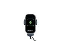 Verbatim FWC-02 Qi Fast Wireless Car Charger 49553 Inductie lader Uitgangen Magnetische aansluiting Zwart - thumbnail