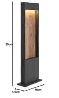SLV 1002957 FLATT 65 Staande buitenlamp 9.7 W Bruin - thumbnail