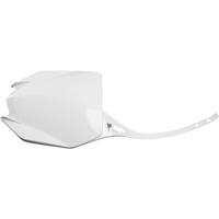 UFO PLAST startnummerbord start number plate ufo yamaha white - thumbnail