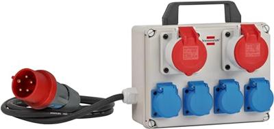 Brennenstuhl Mini stroomverdeler BKV 2/4 T IP44 - 1153650 - thumbnail