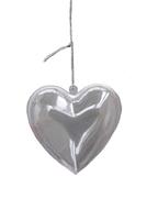 Colorations - vulbaar ornament transparant hart, set van 12 - thumbnail