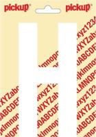 Plakletter Nobel Sticker letter H wit Pickup - Pickup - thumbnail