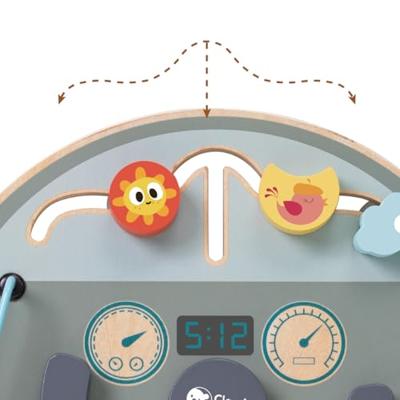 Classic World world houten activiteiten reisbord verkeer