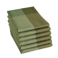 DDDDD DDDDD Theedoek Blend 60x65 olive green - thumbnail